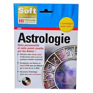Micro Application Astrologie PC Software French Astrology‎ Birth Chart Windows